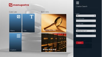 Imagen 1 para Manupatra for Windows 8