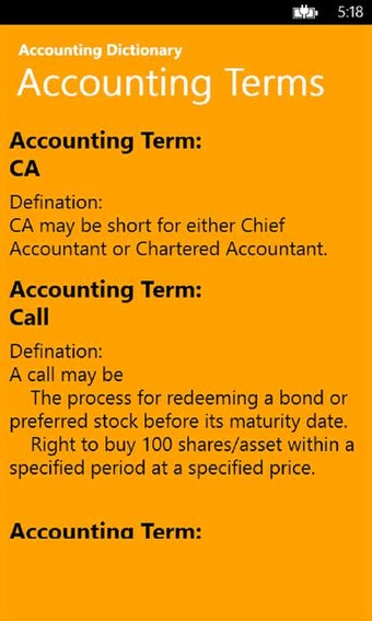 Image 1 for Accounting Dictionary Pro…