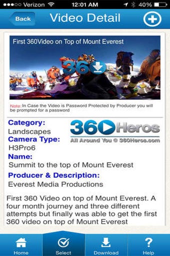 Image 0 for 360Heros 360 Video Librar…