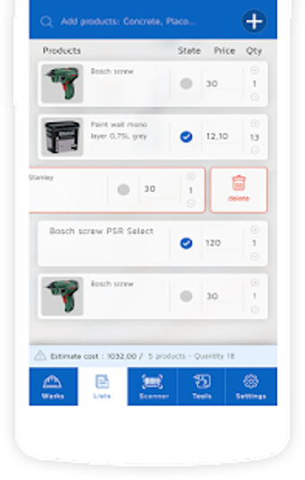 Image 1 for Calculate material constr…