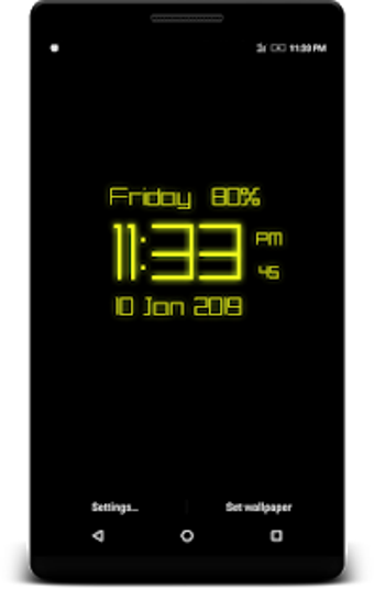 Image 3 for LED Digital Clock Live Wa…