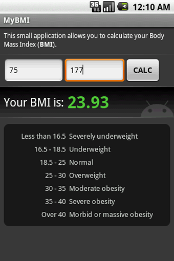 Imagen 1 para BMI Calculator Free