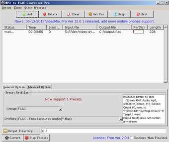 Imagen 0 para MP3 to FLAC Converter Pro