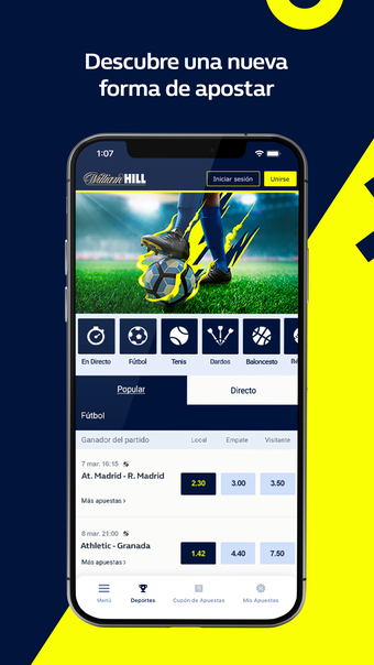Imagen 0 para William Hill Apuestas Dep…