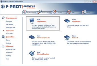 Imagen 1 para F-PROT Antivirus for Wind…