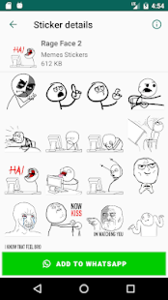 Imagen 1 para Troll Face Memes Stickers…