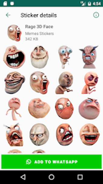 Imagen 2 para Troll Face Memes Stickers…