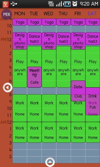 Imagen 0 para Timetable Spread 2