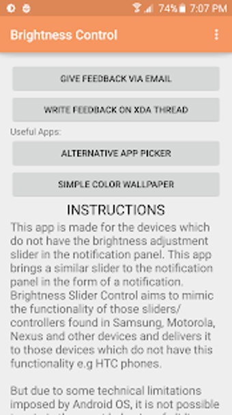 Imagen 2 para Brightness Slider Control