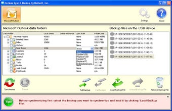 Image 1 for Outlook Sync & Backup Por…