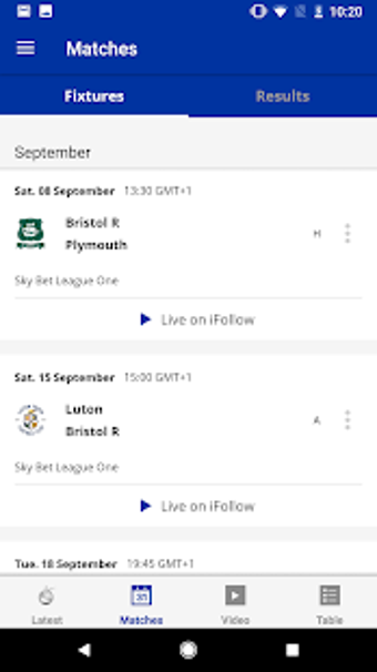 Image 0 for Bristol Rovers Official A…