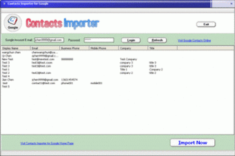 Image 0 for Contacts Importer for Goo…