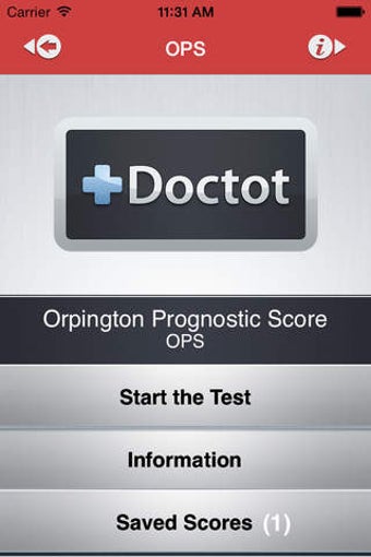 Image 0 for Orpington Prognostic Scal…