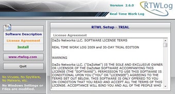 Image 1 for Real Time Work Log