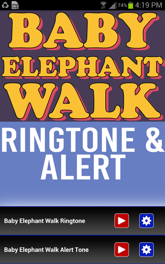 Image 1 for Baby Elephant Walk Ringto…