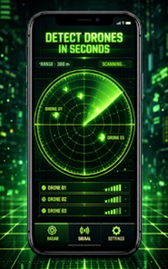 Image 0 for Drone Scanner Radar Detec…