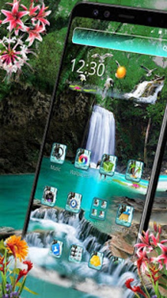 Image 1 for Nature Forest Waterfall T…