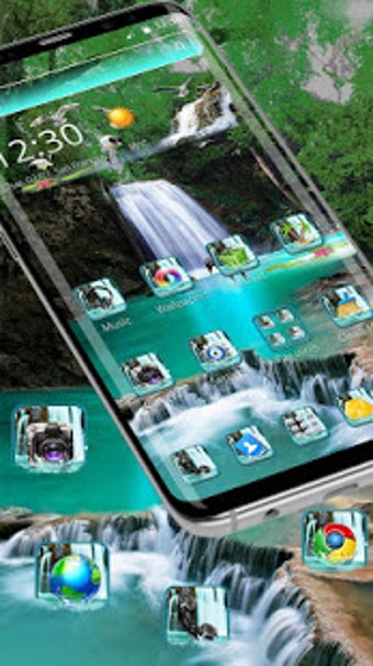 Image 3 for Nature Forest Waterfall T…