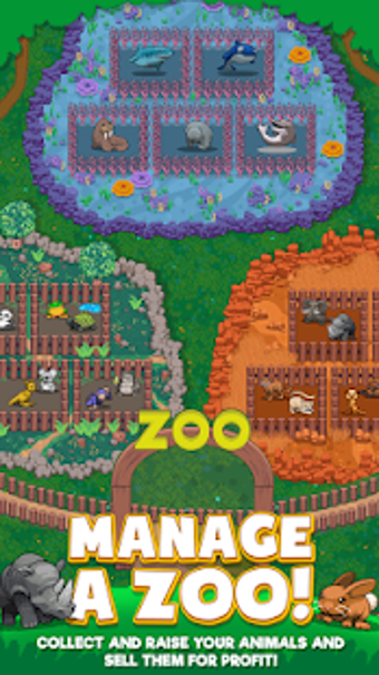Imagen 1 para Idle Tap Zoo: Tap, Build …