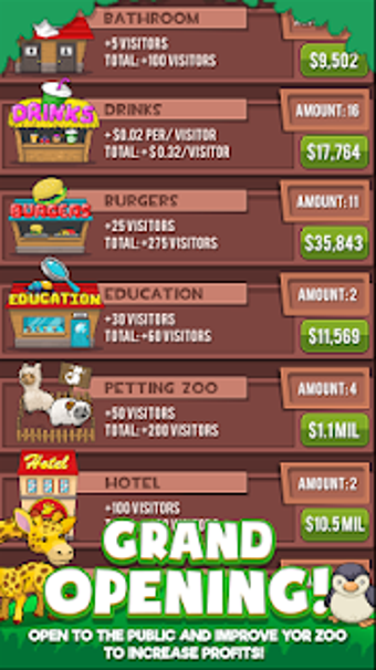 Imagen 3 para Idle Tap Zoo: Tap, Build …