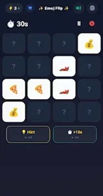 Image 0 for EmojiFlip: Memory & Brain…