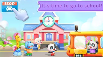 Image 1 for Baby Pandas School Bus - …