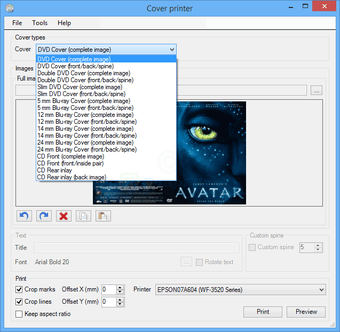 Image 0 for BluRay Cover Printer