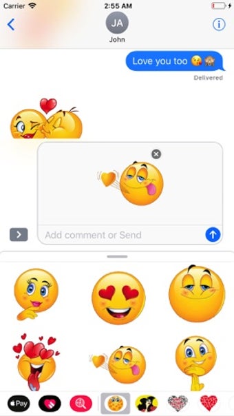 Image 2 for Adult Naughty Emoji Stick…