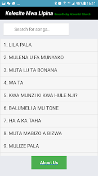 Image 0 for Silozi SDA Hymnal