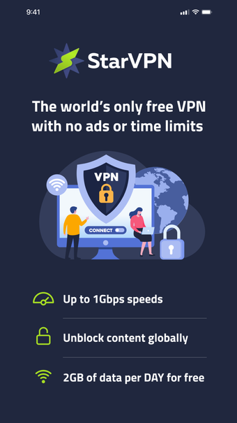 Imagen 0 para StarVPN: Private & Secure…