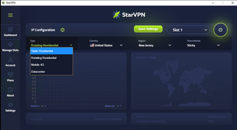 Imagen 1 para StarVPN: Private & Secure…