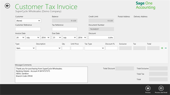 Image 0 for Sage One Accounting for W…