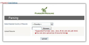 Image 0 for Resume Parser with SugarC…