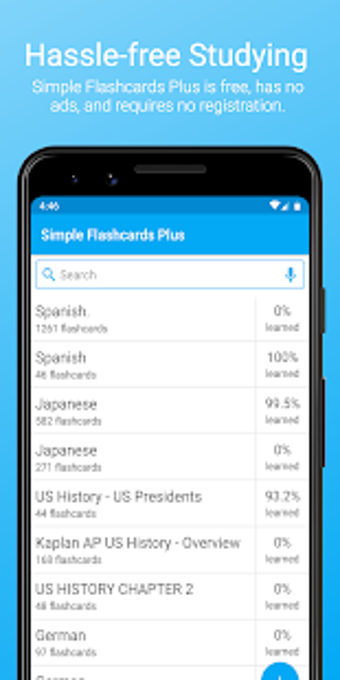 Imagen 1 para Simple Flashcards Plus - …