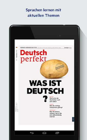 Image 0 for Deutsch perfekt lernen