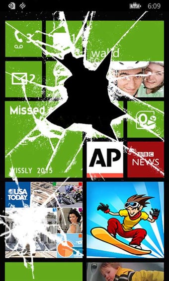 Image 0 for Cracked Screen prank for …