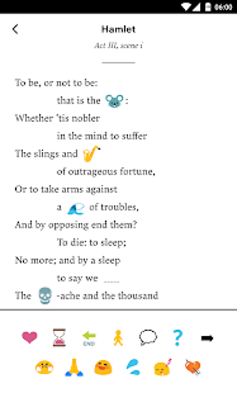 Image 3 for Emoji Shakespeare