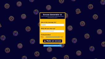 Image 0 for Excuses AI