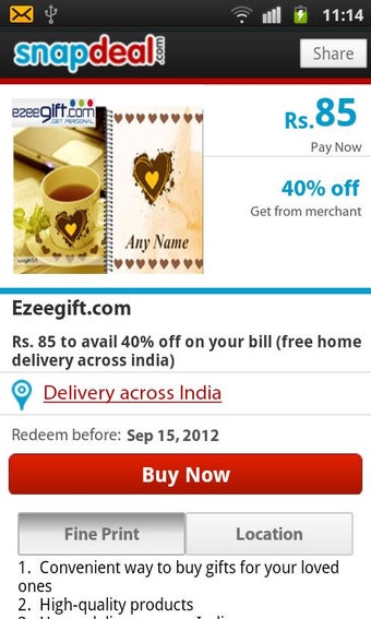 Image 1 for Online Shopping App - Sna…