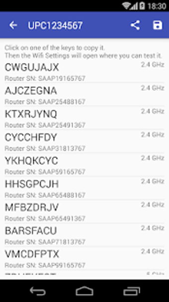 Image 1 for Keygen for UPC routers