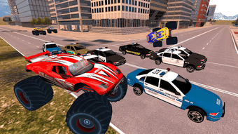Image 1 for Police Car VS Monster Tru…