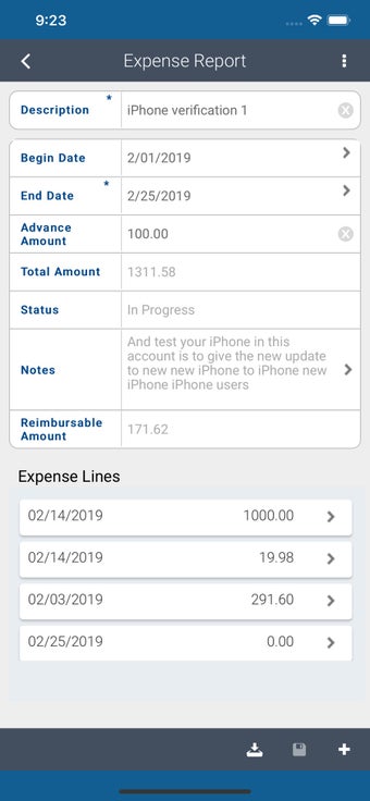 Image 1 for Deltek Touch Expense for …