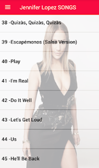 Imagen 0 para Jennifer Lopez Songs Offl…