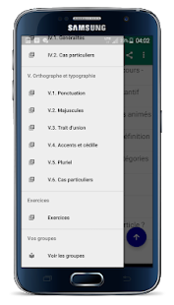 Image 0 for Grammaire Cours et Exerci…