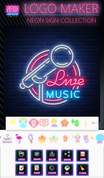 Imagen 3 para Neon Logo Maker - Neon Lo…