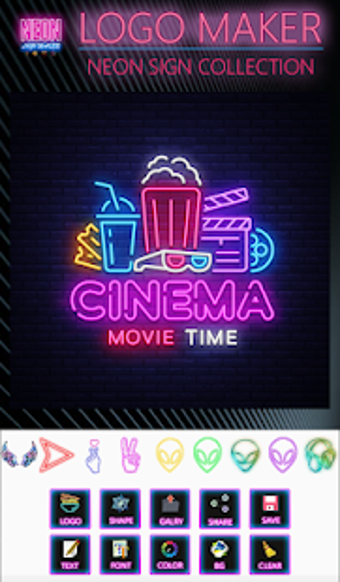 Imagen 1 para Neon Logo Maker - Neon Lo…