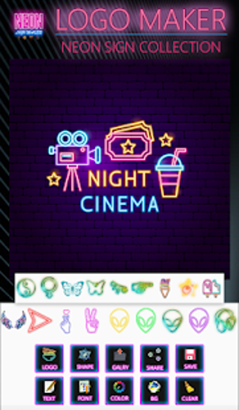 Imagen 2 para Neon Logo Maker - Neon Lo…