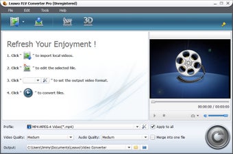 Image 0 for Leawo FLV Converter