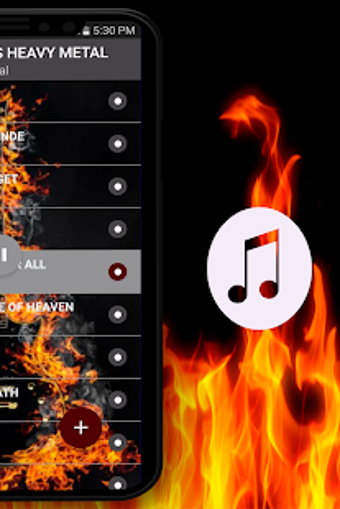 Imagen 2 para Ringtones Heavy Metal App