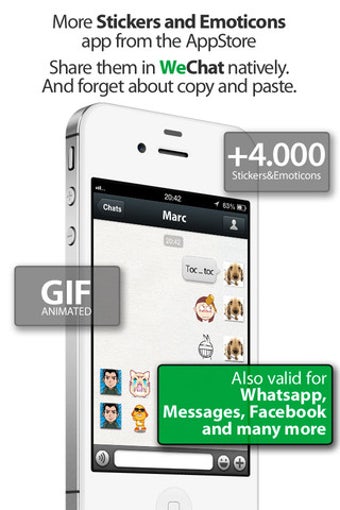 Imagen 0 para Stickers for WeChat